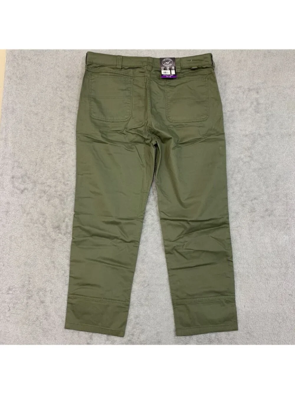 NWT Colorado Clothing Canvas Utility Pants Men's 40x32 Green Stretch